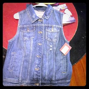 Denim Jean Vest